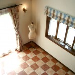 花柄+チェック(山形市I様邸)