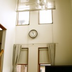 吹き抜けの窓(山辺町I様邸)