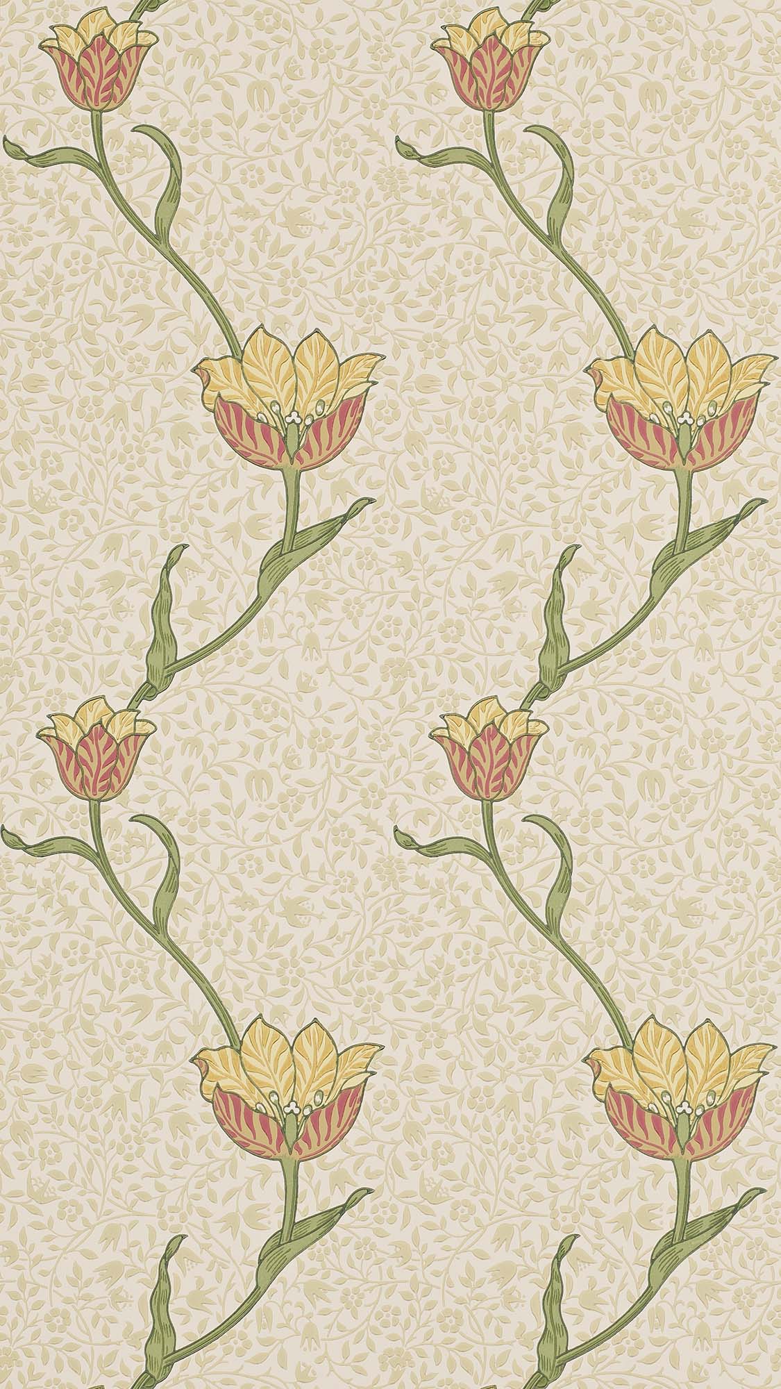 モリス壁紙　Garden Tulip / ガーデン チューリップ　210392　　　　　　　　　　
