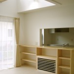 白木のリビング(山形市T様邸)