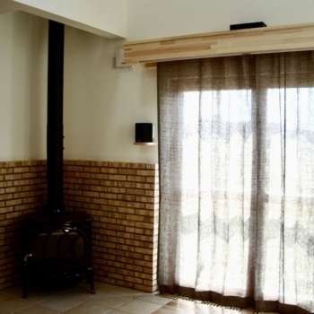 リネンシングル付け(山辺町W様邸)