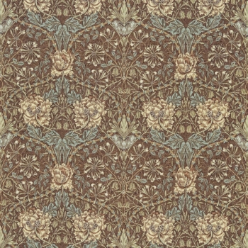 モリス生地　Honeysuckle & Tulip / ハニーサックルアンドチューリップ　DMORHO201　