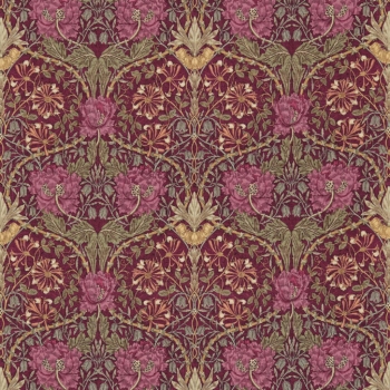 モリス生地　Honeysuckle & Tulip / ハニーサックルアンドチューリップ　DMORHO204　