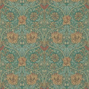 モリス壁紙　Honeysuckle & Tulip / ハニーサックルアンドチューリップ　214704　