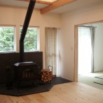 ストライプのシェード(山形市Y様邸)