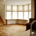 ボウウィンドウのリビング(山形市S様邸)