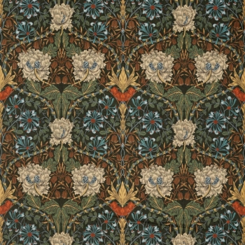 モリス生地　Honeysuckle & Tulip Velvet / ハニーサックルアンドチューリップベルベット　236939　