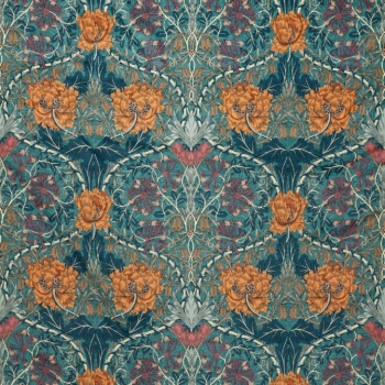 モリス生地　Honeysuckle & Tulip Velvet / ハニーサックルアンドチューリップベルベット　236940　