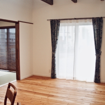 リビング+和室(寒河江市S様邸)