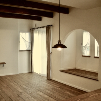 ウィンドウベンチのある家(米沢T様)