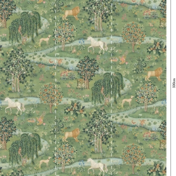 モリス壁紙　Owl & Willow / アウルアンドウイロー　217055