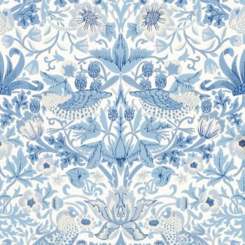 モリス壁紙　Simply Strawberry Thief / シンプリーイチゴドロボウ　217058