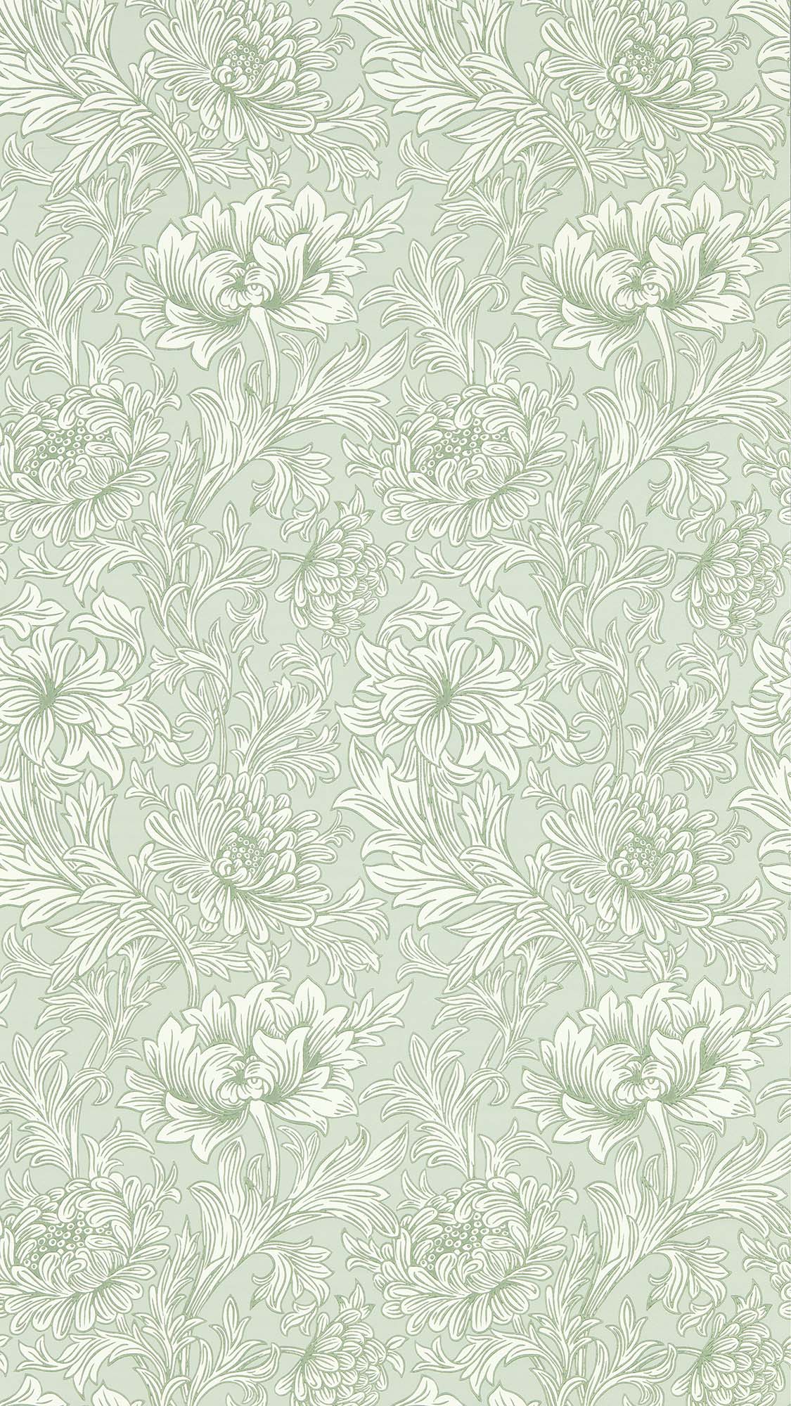 モリス壁紙　Chrysanthemum Toile / クリサンティマム トワレ　217069