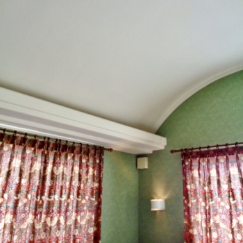 アーチ天井の寝室(山形市M様邸)