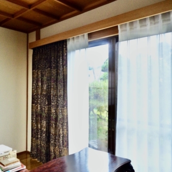KENNETのドレープカーテン(天童市E様邸)