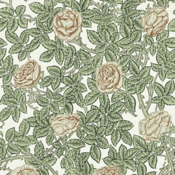 モリス壁紙　Rambling Rose / ランブリングローズ　217208
