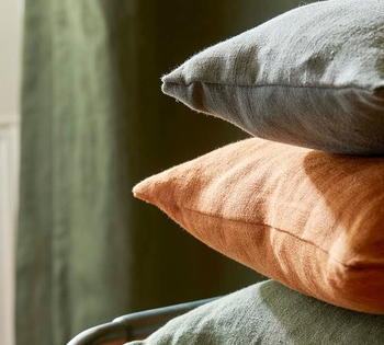 モリスのプレーンリネン生地