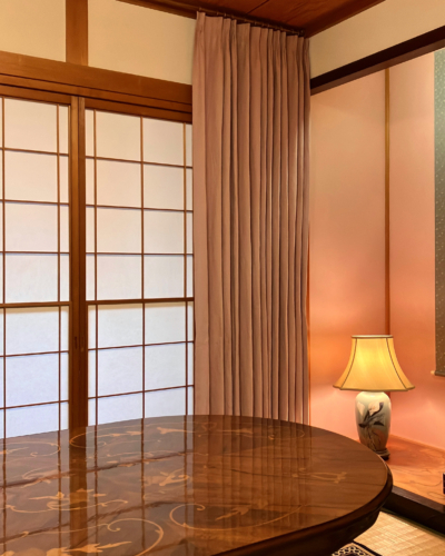 和室障子戸にカーテン( 寒河江市N様邸)