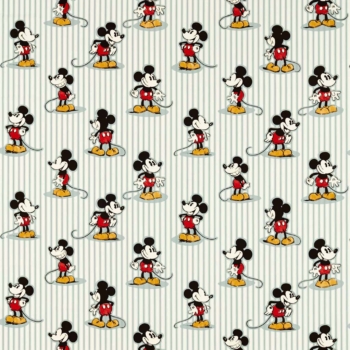 生地　Mickey Stripe　227150