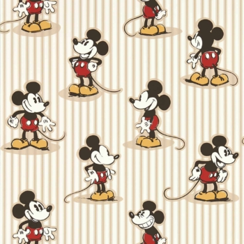 壁紙　Mickey Stripe　217273