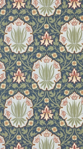 モリス壁紙　Iris & Rose / アイリスアンドローズ　217568 の商品画像