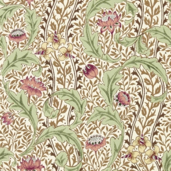 モリス壁紙　Wild Tulip & Vine / ワイルドチューリップアンド・ヴァイン　217579