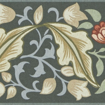 モリス壁紙　Bluebell & Peony Border / ブルーベル アンド ピオニー ボーダー　217609